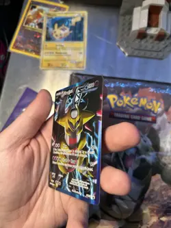 Pokemon Giratina TCG Team Plasma Black White Holo Full Art Promo Card BW74 READ - Image 4