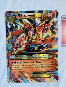 M Blaziken EX XY86 Jumbo Cards Holo GREAT CONDITION - Image 1