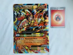 M Blaziken EX XY86 Jumbo Cards Holo GREAT CONDITION - Image 3