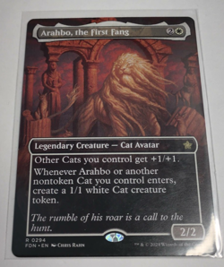 Arahbo, the First Fang (Borderless) MTG Foundations Regular - Image 1