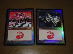 FOIL Lands lot Odyssey Japanese x10 mtg SP,MP [FC] A - Image 5