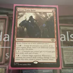 Great Train Heist 331 Extended Outlaws Thunder Junction Magic: The Gathering - Image 1