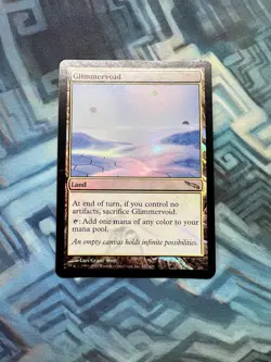 MTG Foil Glimmervoid EX/LP- Mirrodin - Image 1