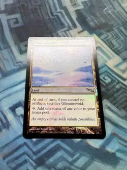 MTG Foil Glimmervoid EX/LP- Mirrodin - Image 2