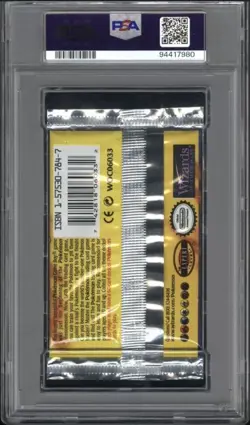 1999 Pokemon Base Set Booster Pack Charizard Sealed PSA 10 THIN FONT RARE - Image 2