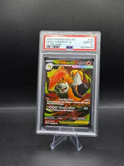 2025 POKEMON MEG EN-MEGA EVOLUTION ULTRA RARE #156 MEGA CAMERUPT EX PSA 10 - Image 1