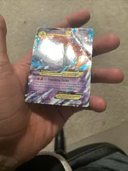 Pokemon TCG M Mewtwo EX 63/162 Ultra Rare XY: BREAKthrough Damaged - Image 3