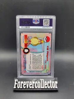 2000 Pokemon Topps Chrome Pidgeot Sparkle PSA 10 #18 Holo - Image 2