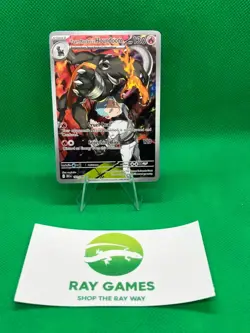 Pokemon TCG Team Rocket's Houndoom 191/182 Illustration Rare Holo NM - Image 1