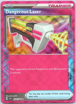 Dangerous Laser 058/064 ACE SPEC Rare Shrouded Fable Pokemon NM - Image 1