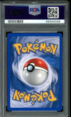 2003 Pokemon EX Ruby and Sapphire Mightyena #10 Holo Rare PSA 8 - Image 2