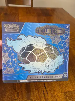 Pokemon Stellar Crown Elite Trainer Box (ETB) New Sealed - Image 1