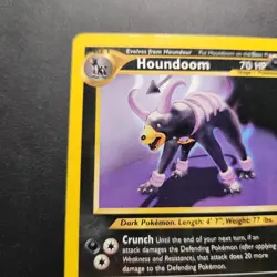 2001 Houndoom 23/75 - Neo Discovery Non-Holo Regular Rare - Pokemon TCG - LP - Image 5
