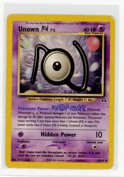 Pokemon Neo Discovery #50/75 Unown [N] - Image 1