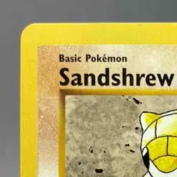 Sandshrew 1999 Pokemon Base Set Shadowless #62/102 - Image 3
