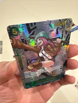 One Piece CCG Jewelry Bonney OP12-118 Manga Alternative Art English Custom Card - Image 5