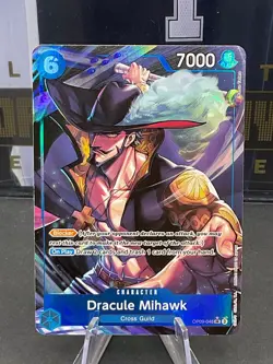 Dracule Mihawk (ALT ART) OP09-048 Emperors in the New World - One Piece TCG - Image 1