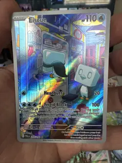 Eiscue - 205/193 - Illustration Rare - Paldea Evolved - Pokemon TCG Card - NM - Image 1