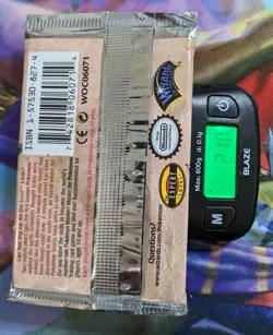 HEAVY Pokemon Fossil 1st Edition Booster Pack WOTC (Zapdos Art) 21.00g* - Image 3