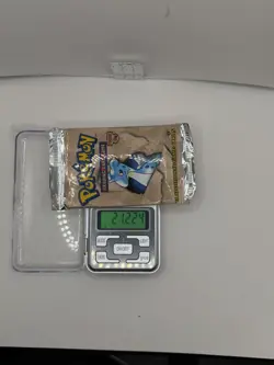21.2g Pokemon Fossil Booster HEAVY Pack 1st Edition Lapras WOTC SEALED* - Image 1