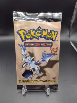 HEAVY Pokemon Fossil 1st Edition Booster Pack WOTC - 21.26g* GengarU! - Image 1