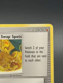 Swap Spots 2007 5/8 Pokemon Trading Figure Game Trainer Card Charizard - Image 3