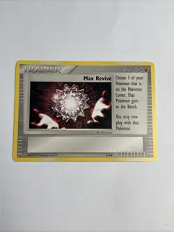 Max Revive 3/8 LP Pokemon Trading Figure Game Card TFG TCG - Image 2