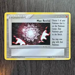 Max Revive 3/8 LP Pokemon Trading Figure Game Card TFG TCG - Image 1