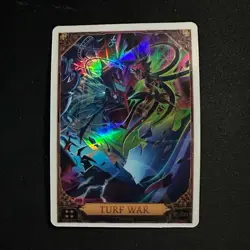 TURF WAR Optichrome - Hazbin Hotel Season 2 Trading Card - Image 1