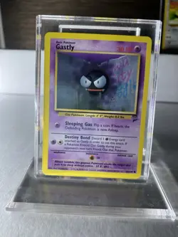 Gastly Drowsy Base Set 2 Pokemon TCG Card Lightly Played Wizards Of The Coast - Image 2