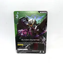 Gundam Card Game Gundam Dynames ST07-005 LR+ English - Image 1