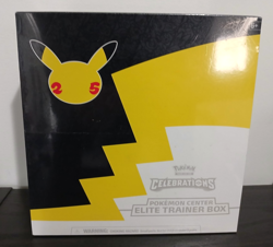 Pokemon 25th Anniversary Celebrations Pokemon Center Elite Trainer Box ETB Mint 820650809866 - Image 1