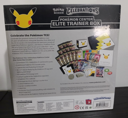 Pokemon 25th Anniversary Celebrations Pokemon Center Elite Trainer Box ETB Mint 820650809866 - Image 2