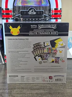 25th Anniversary Celebrations Pokemon Center Elite Trainer Box (PC ETB) Sealed - Image 3