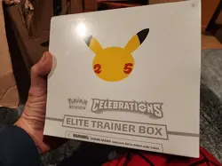 Pokemon TCG: 25th Anniversary Celebrations Elite Trainer Box (2021) Sealed Etb 820650809439 - Image 1