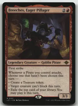 Breeches, Eager Pillager R The Lost Caverns of Ixalan 137 LP - Image 1