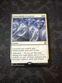 Unbreakable Formation - Theme Deck Exclusive R MTG Commander Legends - Image 1