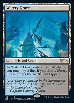 Watery Grave - Near Mint MTG Secret Lair - Image 1
