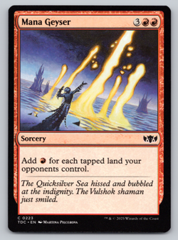 Mana Geyser - Commander: Tarkir Dragonstorm - Image 1