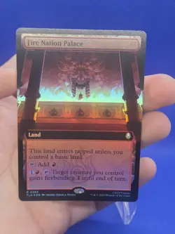 MTG Avatar The Last Airbender Fire Nation Palace 0389 Extended Art Foil NM - Image 2
