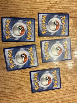 Pokemon White Flare Lot Of 5 Pokeball Reverse Holos - Image 4