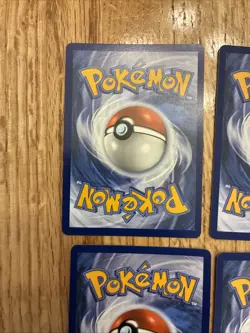 Pokemon White Flare Lot Of 4 Pokeball Reverse - Image 5