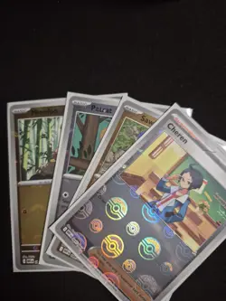 Pokemon White Flare English Pokeball 4 card lot (PL-3) - Image 1