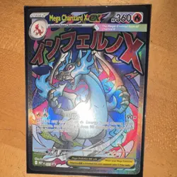 Mega Charizard x EX -023 Promo Pokemon Card - Image 1