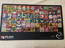 Pokemon TCG Professor Program Generation 6 Kalos Playmat - Image 1