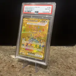 Terapagos ex 180/131 Sv: Prismatic Evolutions Holo Pokemon TCG PSA 8 - Image 1