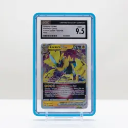 Pokemon Zeraora VSTAR holo #55 Crown Zenith 2023 - CGC 9.5 Mint+ - Image 1