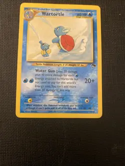 Wartortle 15/18 | 2001 Pokemon Southern Islands Promo Regular | MP - Image 3
