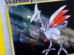 NM Skarmory 13/111 Neo Genesis Holo Swirl Unlimited Vintage WotC Pokemon TCG - Image 5