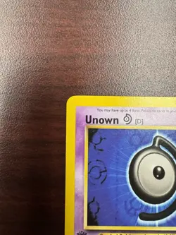 Unown [D] - 1st Edition - 47/75 Neo Discovery - Pokemon TCG - 2001 (LP+) - Image 3